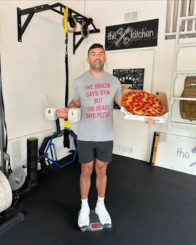 Ben Bruno in his gym