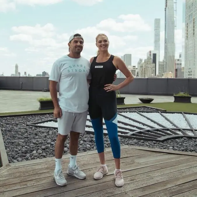 Ben Bruno with Kate Upton