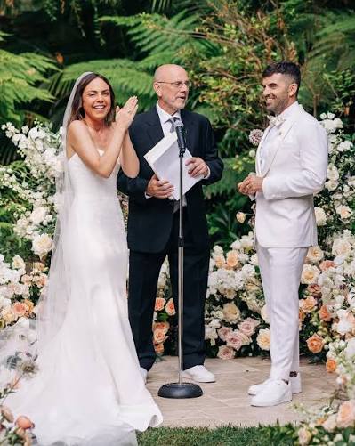 Ben Bruno on his wedding day