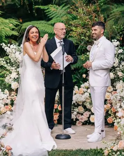Ben Bruno on his wedding day