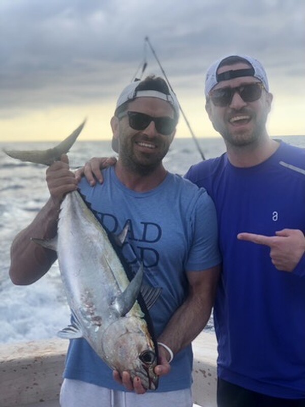 Justin Timberlake with Ben Bruno